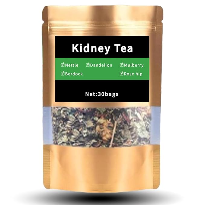 Iron Hammer Tea For Kidney - Kidney Tea Formula | Dandelion | Mulberry | Berdock | Rose Hip | Dandelion Root | Daily Herbal For Men &amp Women