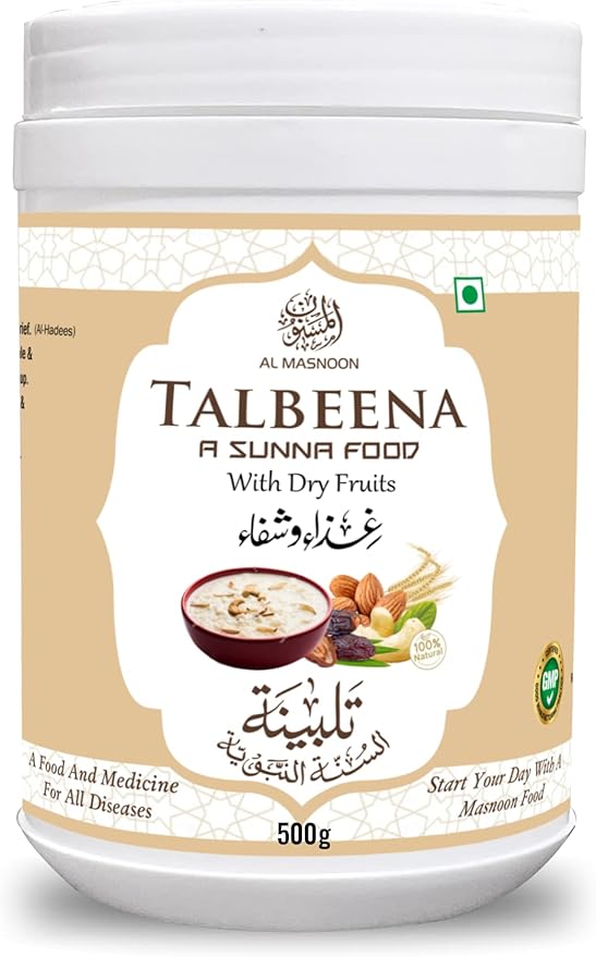 Talbina with Dry Fruit 500g (pack of 1) / A sunnah &amp healthy diet porridge for all age group