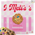 Meli’s Rainbow Chocolate Chip Gluten Free Cookie Mix High Protein Baking Mix with Milk Chocolate Rainbow Drops &amp Rolled Oats Easy Bake Oven Mixes for Sweet Treats &amp Desserts 16oz Box3-Pack