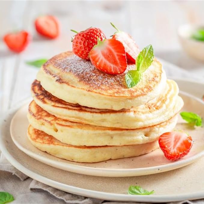 Mochi Foods Gluten-Free Mochi Pancake &amp Waffle Mix – 44lbs Bulk Case (2 x 22lbs Bags) | Chewy Fluffy Texture | Food Service &amp Restaurant Use | Just Add Egg Oil &amp Milk | 2-Year Shelf Life