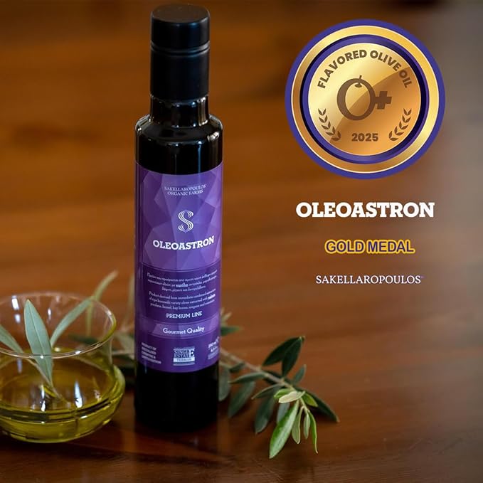 OLEOASTRON Premium Gourmet Flavored Extra Virgin Olive Oil