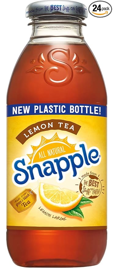 Snapple Lemon Tea 20-Ounce Bottles (Pack of 24)