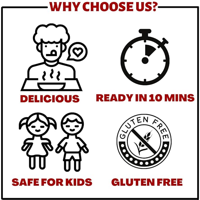 Naturally Yours Noodles 5 Grain Gluten-Free |100% Natural &amp Vegetarian |No onion no garlic | No preservatives Artificial flavors Colors or MSG ( 3.52 Ounce )