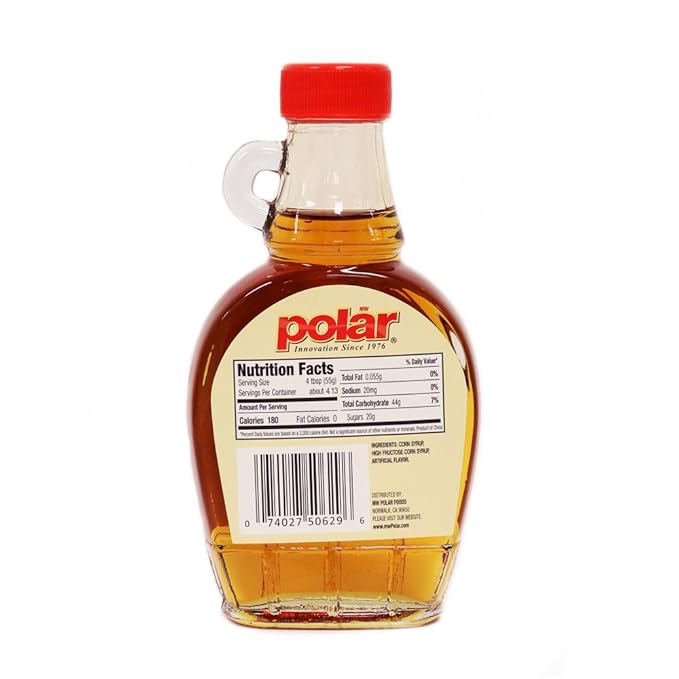 Polar Pancake Syrup 8oz. (Pack of 12)