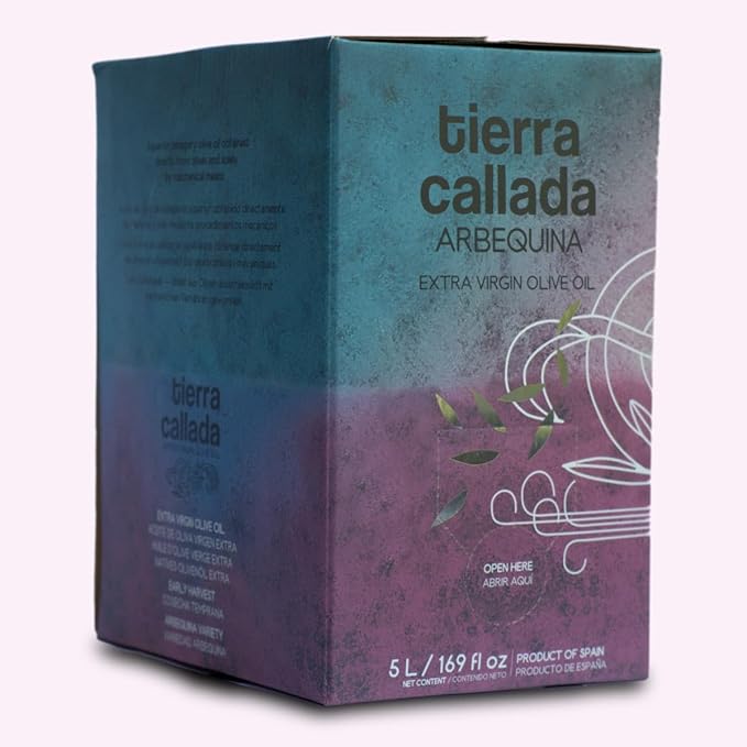 Tierra Callada Arbequina - Premium Spanish Extra Virgin Olive Oil - 169 fl oz