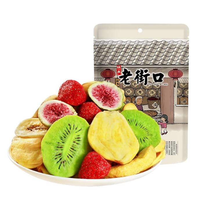 7 kinds of fruit chips (255g/ bag) assorted dried fruitsstrawberry and peach dried fruitsvegetable snacksdelicious snack giftspreserved fruitsChinese healthy snacksinstant food (2bags)