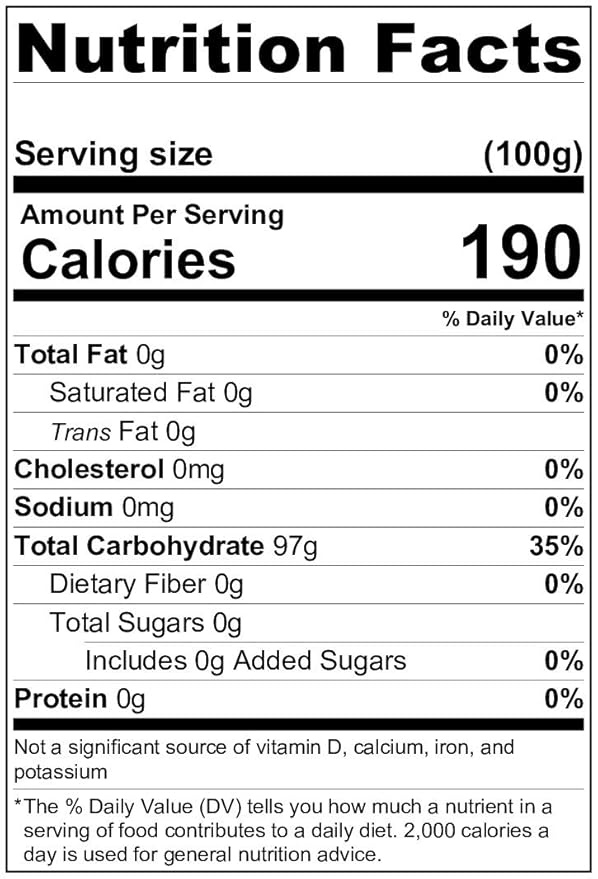 Fancy Sweets LLC Isomalt Crystals No Artificial Flavors 2 lb Bag