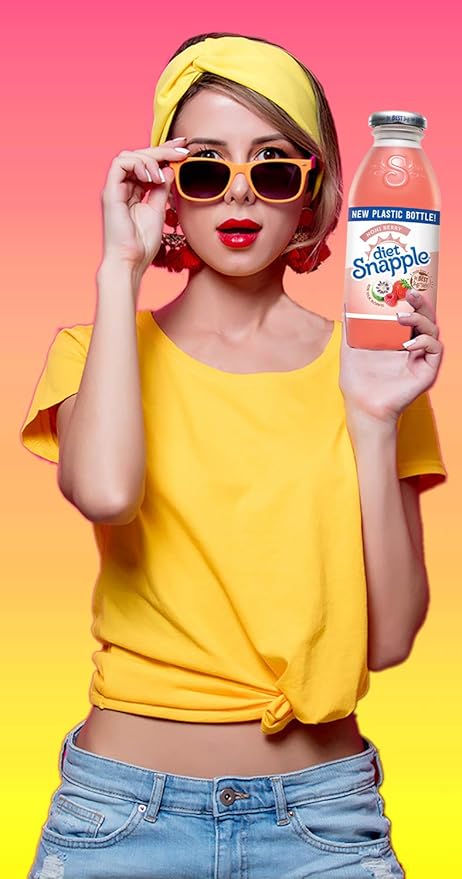 Diet Snapple - Diet Noni Berry - 16 oz (9 Plastic Bottles)