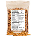 Roastery Coast - Just Roasted Almonds | 3 LB Bulk Daily Nuts | Keto Snack | Lightly salted | Plant Protein | Heart Healthy | Antioxidant | Gluten Free | Non-GMO Project Verified | Low sodium