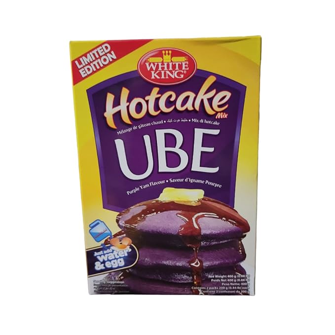 UBE HOTCAKE MIX - WHITE KING 2 PACKS