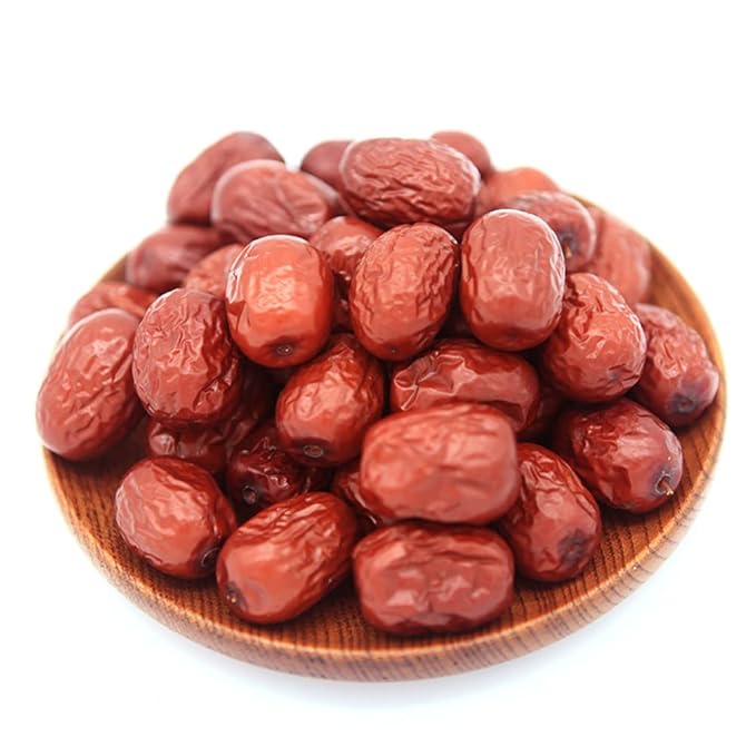 Red DatesRed Dates OrganicChinese Red DatesJujubeRed Dates JujubeRed Dates DriedNatural Big Dried Red DatesHong ZaoDried Red Dates (8 oz)