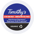 Timothy's Rainforest Espresso Single-Serve Keurig K-Cup Pods Extra Dark Roast Coffee 96 Count