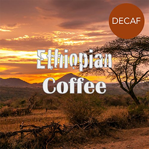 Ethiopian Decaf Coffee Yirgacheffe Ground Swiss Water Processed Fresh Roasted 16-ounce