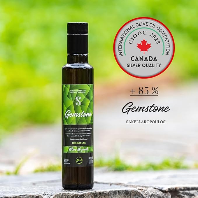 Gemstone Blend Gourmet Flavored Extra Virgin Olive Oil (Ginger Basil Lime)