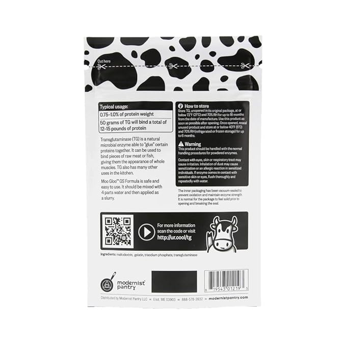 Moo Gloo Transglutaminase [TG Meat Glue] - GS Formula 50g/2oz
