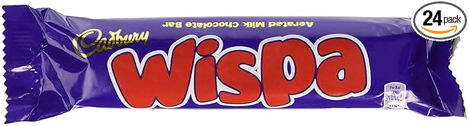 Wispa Chocolate Bar 39g (Pack of 24)