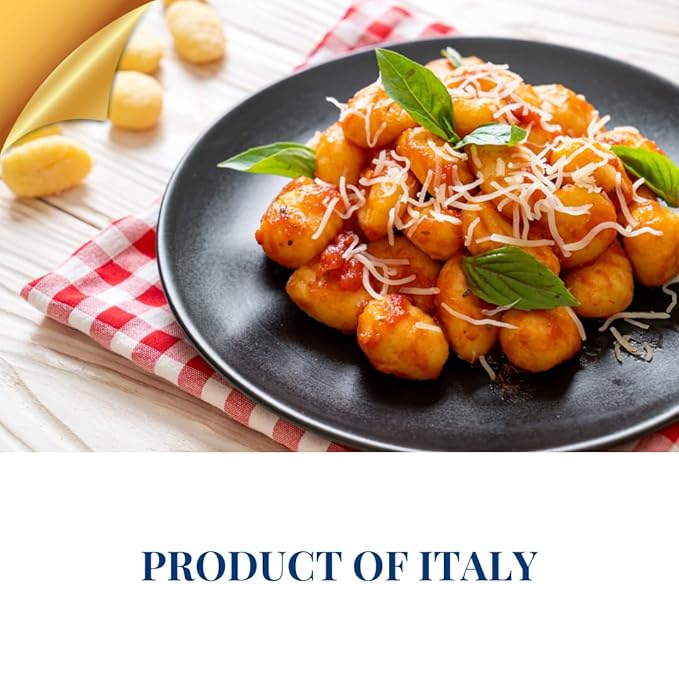 L'Oro Del Sud Pack of 12 Potato Gnocchi Cooks in 2-3 Minutes Shelf Stable Mariella 12 Pack x 1 Lb