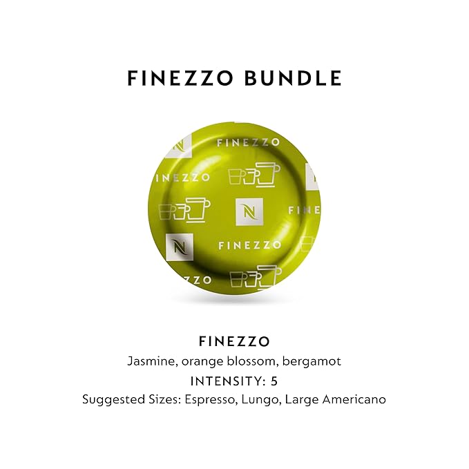 Nespresso Professional Coffee Capsules Finezzo Coffee Bundle 150-Count Capsules