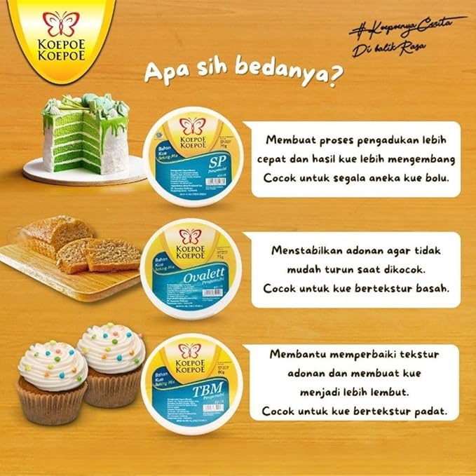 Koepoe Koepoe Bahan Kue Baiking Mix series SP 30g (Pack of 1)