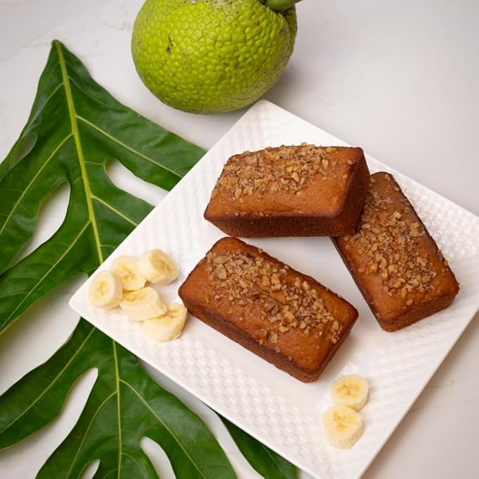 Amasar | All-Purpose Breadfruit Baking Mix | Gluten Free Made with Breadfruit &amp Cassava Flour | Plant Based All-Purpose Flour for Desserts &amp Dishes | 9g of Fiber per Serving 24 Oz