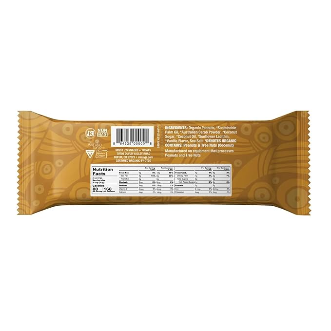 Missy J's Organic Carob Bliss Sampler Pack of 10 Vegan Glutern Free Substitute for Chocolate Perfect for Snacks and Treats