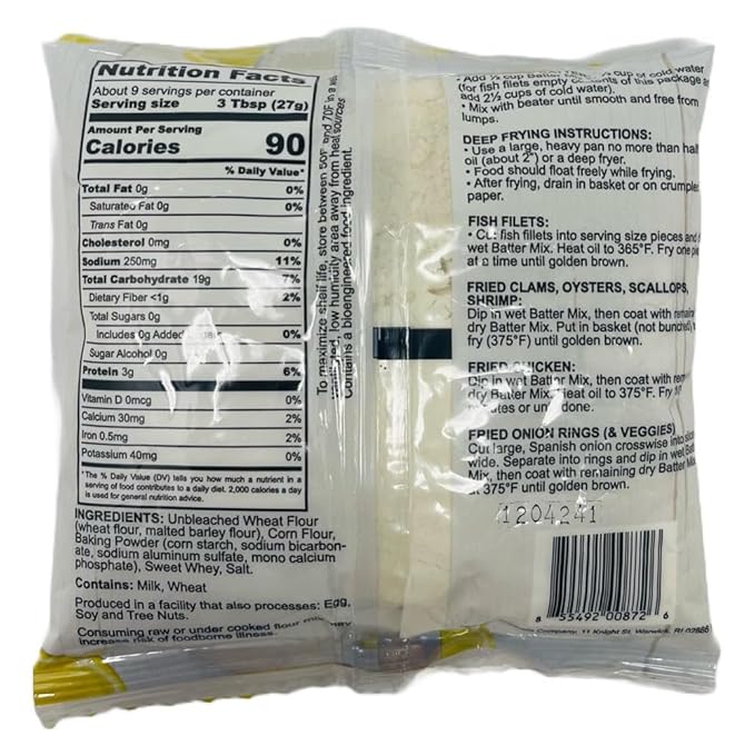 Krisppe All Purpose New England Style Batter Mix (12 Pack)