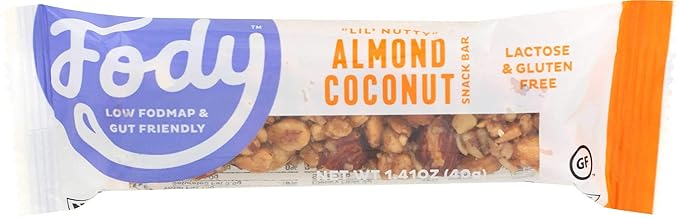 Fody Food Co. Almond Coconut Bar 1.41 oz (Pack of 12)