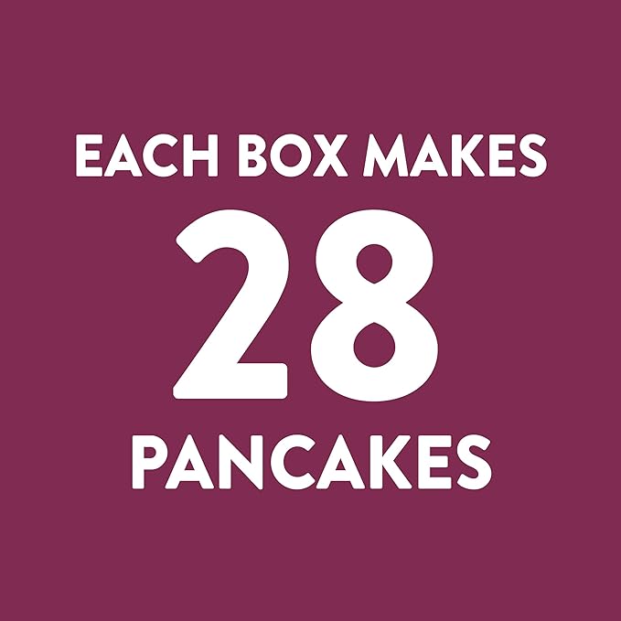 Krusteaz Sweet Cream Pancake and Waffle Mix Light &amp Fluffy 26 oz Boxes (Pack of 8)