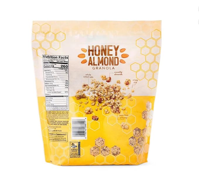 Honey Almond Granola (4 lb)(2 pack 8lbs totals)
