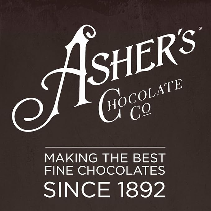 Asher's Chocolates Sugar Free Bars Small Batches of Kosher Candy Family Owned Since 1892 Keto Chocolate (12 Bars Milk Chocolate)