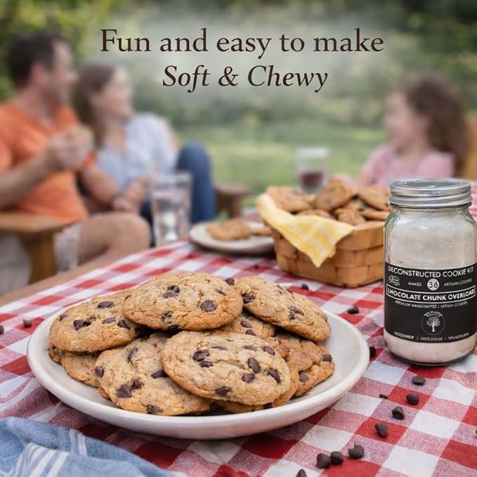 Chocolate Chunk Overload Deconstructed Cookie Mix | Baking Mix Makes 36 Artisan Cookies | A Sweet Chocolatey Indulgence In Every Bite