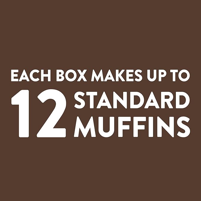 Krusteaz Double Chocolate Muffin Mix Made with Real Chocolate Chips 20 oz Boxes (Pack of 12)