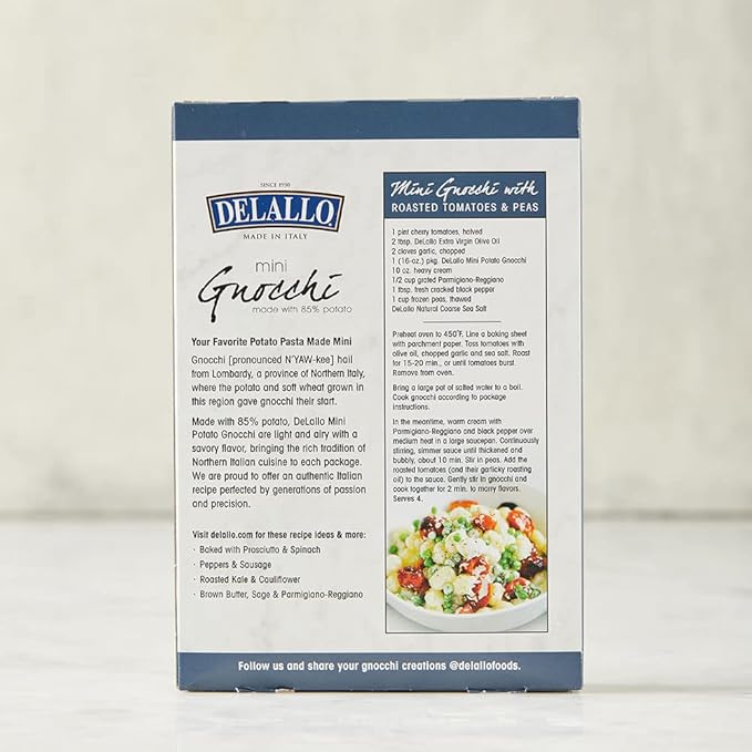 DeLallo Mini Potato Gnocchi 1lb 12-Pack