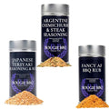Flavor Field Trip Trio – Fancy AF Japanese Teriyaki &amp Argentine Chimichurri Seasonings | Back‑to‑School Grill Passport by Gustus Vitae