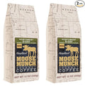 Moose Munch Northwest Blend Ground Coffee – 2 Pack 12 oz Bags – Cinnamon Hazelnut &amp Praline Flavored Medium Roast Coffee