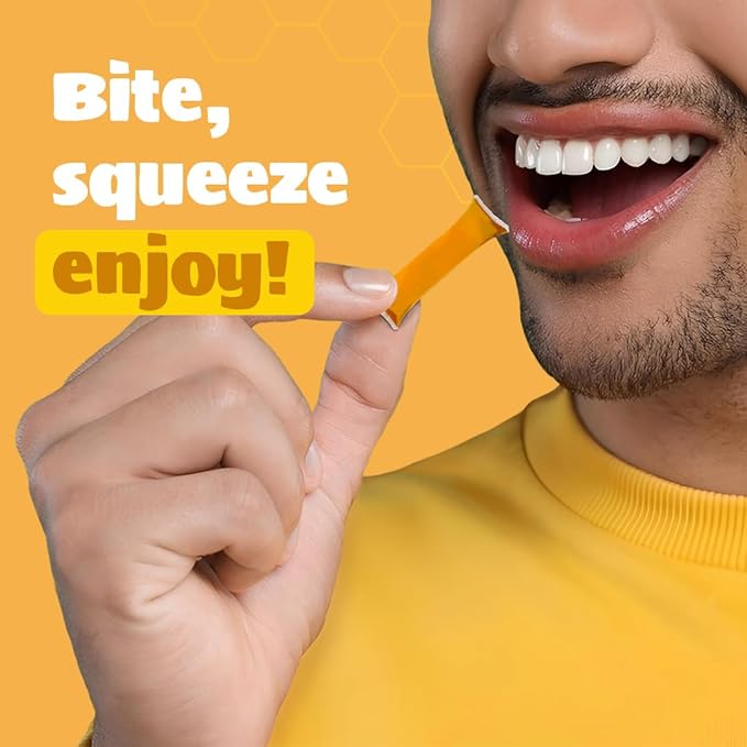 Beelife Pure Honey Packets Raw Unfiltered Sugar Free Honey- Single Serve Mini Packs- From Brazil Certified ISO 22000 Kosher (180 units/ 4g per unit)