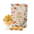 Juju-Oops Freeze-Dried Mango Snack Packs | 100% All Natural Crunchy &amp Healthy | Family Party Size – Best Snack for Kids &amp Adults | Non-GMO No Sugar &amp Additives Added Vegan Gluten free