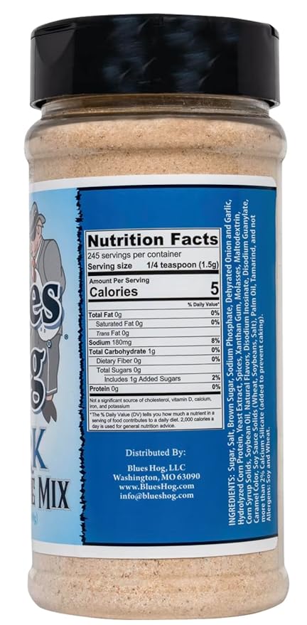 Blues Hog Pork Marinade Mix (13 oz/368g) &amp Blues Hog Beef Marinade Mix (11 oz/312g) | The Good Store Packaging
