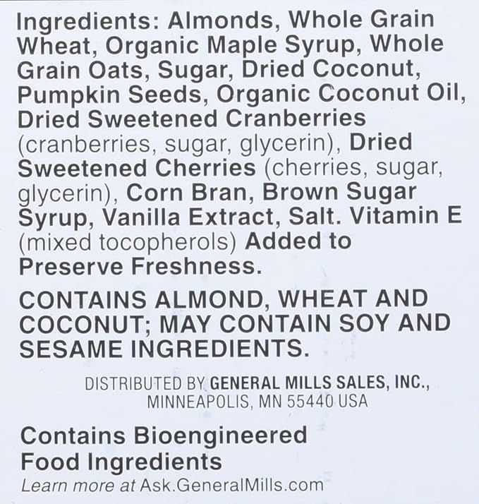 Mills Morniing Sumit Cereal Maple Berry 38 Oz