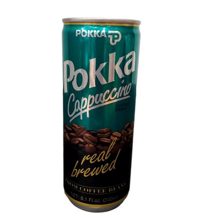 POKKA Coffee 9-Pack Set - Milk Coffee Vanilla Coffee Cappuccino 8.1 Fl Oz (240ml) Each (Milk-Vanilla-Cappuccino (3 Each))