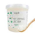 Mayde Popping Boba Pearls for Drinks Desserts &amp Breakfast Bowls (Yogurt Flavor 7 Pounds)