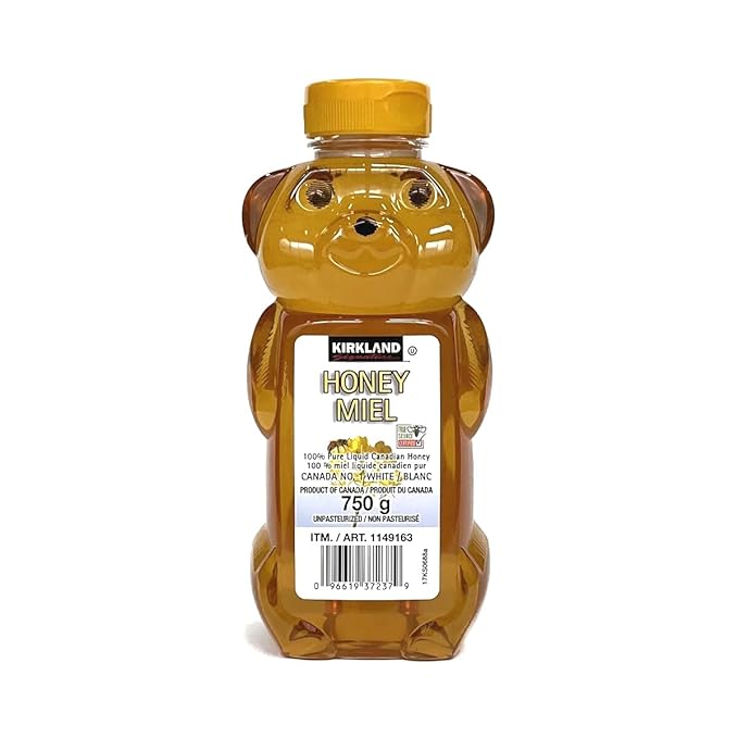 Kirkland 100% Canadian honey (honey honey honey) 750g Canadian Honey (Set of 3) Set of 3