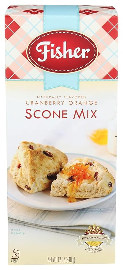Orginial Fair Scone &amp Shortcake Mix + Cranberry Oragne Scone Mix (Variety Pack)