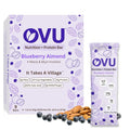 OVU Bar – Fertility Pregnancy &amp Postpartum Nutrition Support for Women Myo-Inositol Folic Acid Maca High Protein High Fiber Blueberry Almond 9 Bars