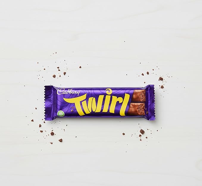 Cadbury Twirl | Total 24 bars of British Chocolate Candy - Cadbury Twirl