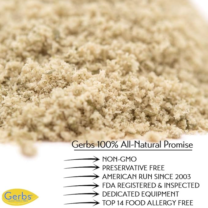 GERBS Pumpkin Seed Meal 4 LBS. Premium Grade | Freshly Harvested &amp Packaged in Resealable Bulk Bag | Non-GMO Keto &amp Paleo | Heart healthy Natural Sleep Aid &amp antioxidant rich | Gluten Pe