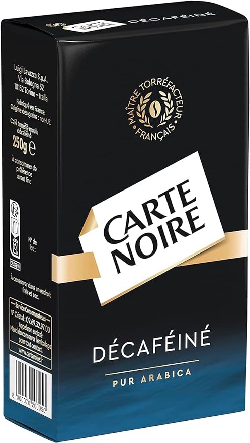 Carte Noire Infini decaf ground coffee 8.8-Ounce Packages (Pack of 2)