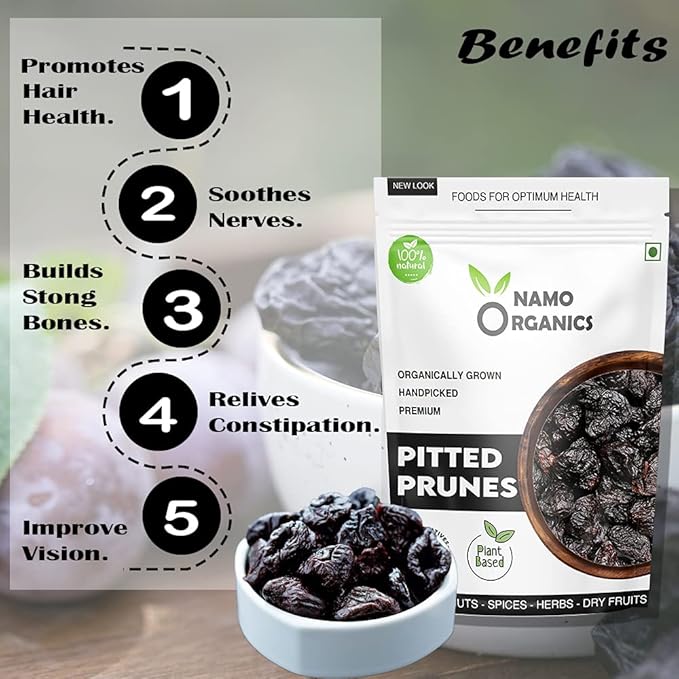 Namo Organics - Pitted Prunes (500g)