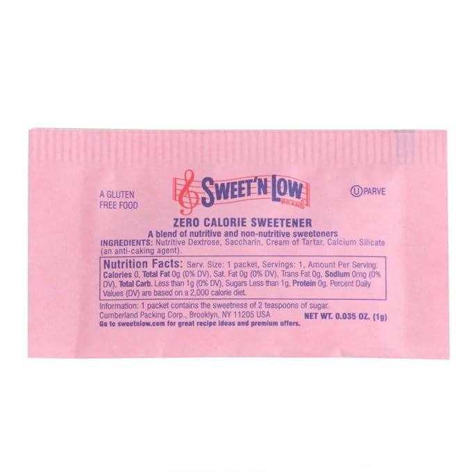 Sweet'N Low Zero Calorie Sweetener Pack of 2000