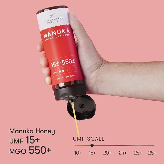 New Zealand Honey Co. Manuka Honey UMF 15+ Squeezy | 500g | 17.6oz